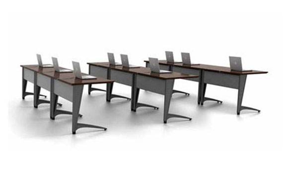 U-shaped training tables, rectangular training tables, round training table, Corner training tables, trapezoid training tables, Computer lab training tables, desktop training tables